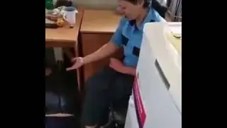 Ох, рано встаёт охрана !!!