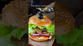 The food I cooked and the food I eat. #shorts  #food  #homecooking  #mealideas  #foodielover