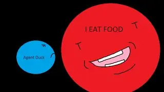 Agar.io EP.1 WHAT DO YOU EAT MAN W/ Agent Duck