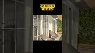 Terraza en AZOTEA de casa exterior PEQUEÑAS en segundo piso 🔔 Moderna sencillas decoración #terrazas