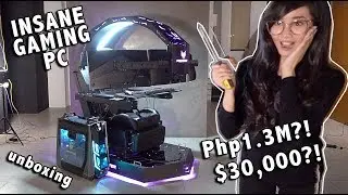 P1.3M GAMING PC RIG UNBOXING! (PREDATOR THRONOS)
