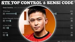 (2024) STE TOP SENSITIVITY CODE// STE TOP CONTROL CODE// 5 FINGER LAYOUT GAMING CODE
