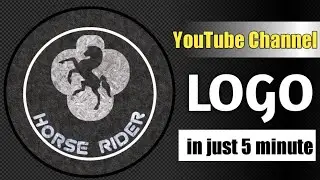 How To Make Professional YouTube Channel Logo || In Just 5 Mins