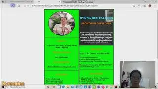 Html/CSS Sample  Online Resume