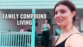 A Peek Inside Our Family Compound: Sister's Family Moves Into The Cottage House!