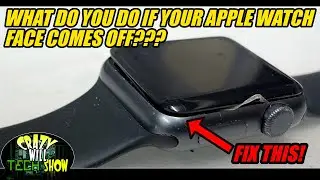 What do you do if your apple watch face comes off