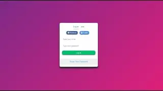 how to create login form using html and css || animation Sign In Form using html & css only