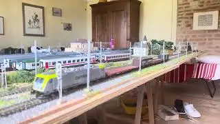 treno merci con E494 (Ben tornata) in transito nel corridoio!