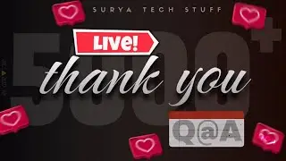 Surya tech stuff is live