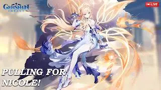 Collecting Primogems for Nicole After loosing 50/50 | Genshin Impact LIVE