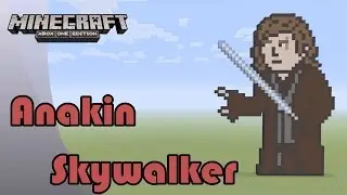 Minecraft: Pixel Art Tutorial and Showcase: Anakin Skywalker (Star Wars)