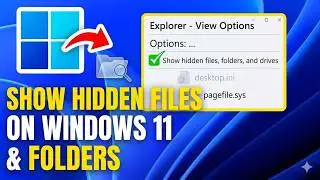 How To Show Hidden Files and Folders in Windows 11 (2026 Fix)