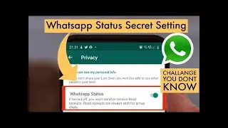 How to view WhatsApp Status without letting them Know | Hide Viewed By in WhatsApp