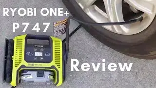 Ryobi One+ P747 Inflator - Super Useful Ryobi One Tool - Review & Demo