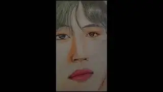BTS v drawing 🥰# art # short s # YouTube shorts # sketch s