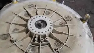 Замена супорта подшипника зануси с вертикальной загрузкой