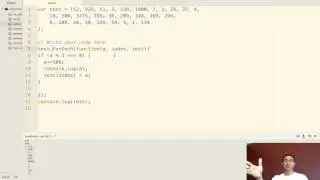 Java Script - foreach function