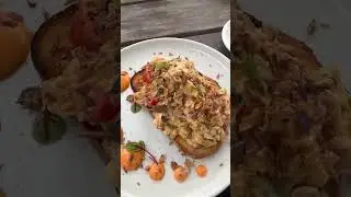 Chilli crab scramble… #melbourne #brunch #richmond #crab