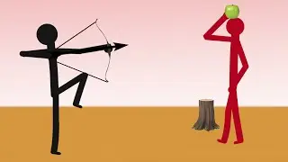 Stickman Arrow Shoot | Stickman Cartoon