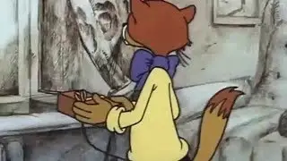 Кот Леопольд бросает кирпичи
