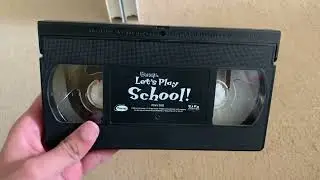 Barney: Let’s Play School 1999 VHS (4 Copies)