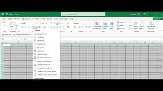 How to create, change and remove border in Excel |How to insert border