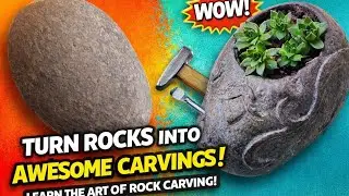 Discover the Art of Home Decor with Carved Rock Planters for Miniature Gardens