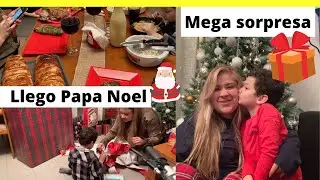 Navidad venezolana en españa, llego papa noel
