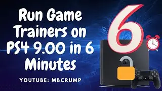 Run Game Trainers on PS4 9.00 Jailbreak in 6 Minutes