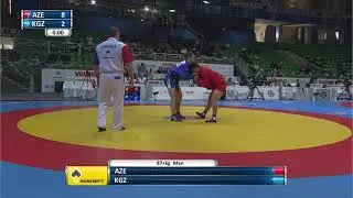 World Youth and Junior SAMBO Championships 2019. Day 2. Mat 3