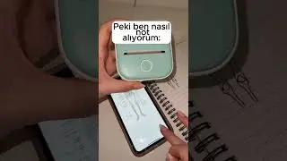 Öğrenciler sakın bunu kaçırmayın! Mini Taşınabilir Yazıcı 