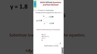 #igcse #maths #igcsemaths #mathshorts #edexcel #exams #exampreparation #igcsemathematics #shorts