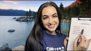 [ASMR] Welcome To Summer Camp 2022 | Immersive Experience