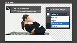 How to Export with Transparency Using the Artboard in Photoshop