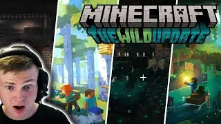 WILD UPDATE REACTION: Minecraft 1.19!