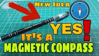 How to make compass at home-DIY compass kaise banate hain