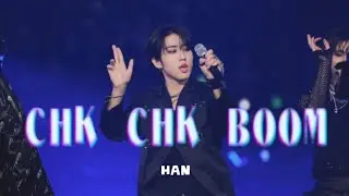 240721 가요대전 Chk Chk Boom 💥 | Stray Kids HAN fancam 한 한지성 직캠