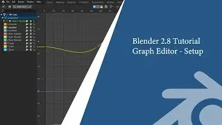 Blender 2.8 Tutorial: Graph Editor Setup - Part 1
