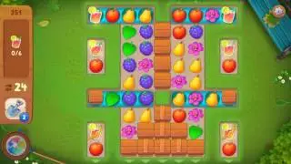 Gardenscapes Level 351 Walkthrough 