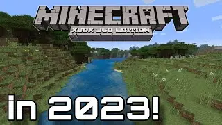 Minecraft Xbox 360 edition in 2023! (Gameplay)