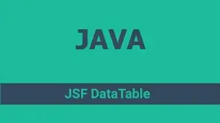 JSF DataTable