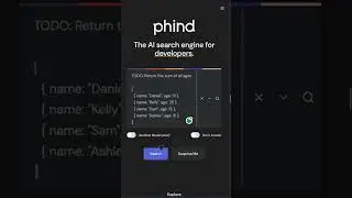 The AI search engine for developers.