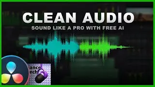 Make Terrible Audio Sound Like Studio Recording - Use Free Adobe Podcast in Davinci Resolve Projects