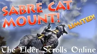 Sabre Cat Mount - The Elder Scrolls Online