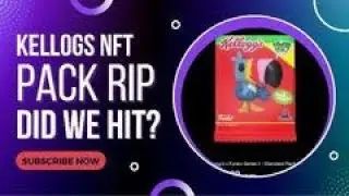 Ripping a Kellogs NFT Standard Pack - did it Crap or Slap?