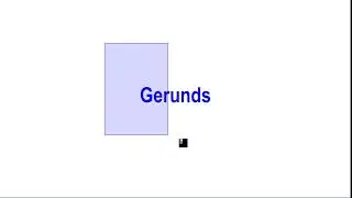 Gerunds