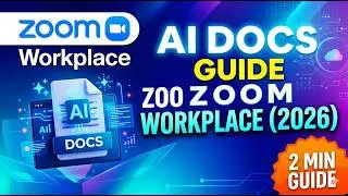 AI Docs Guide – Zoom Workplace 2026   2 Min Guide