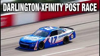 DARLINGTON XFINITY POST RACE - Opening Chaos, JGR Supremacy, Spins