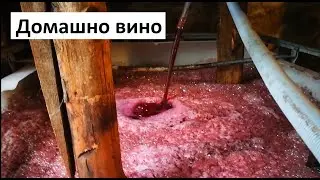Как се прави домашно червено вино и Гроздобер