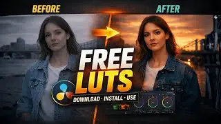Try These FREE LUTs for DaVinci Resolve!